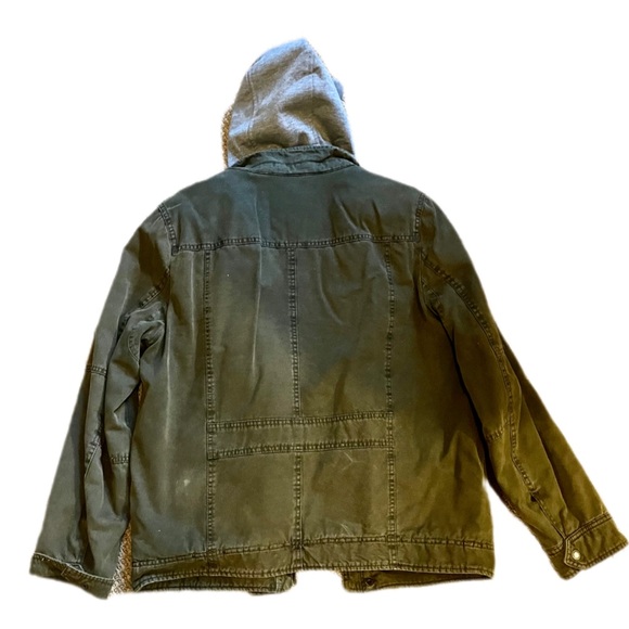 Levi’s Gren Olive Trucker Jacket - Picture 2 of 3